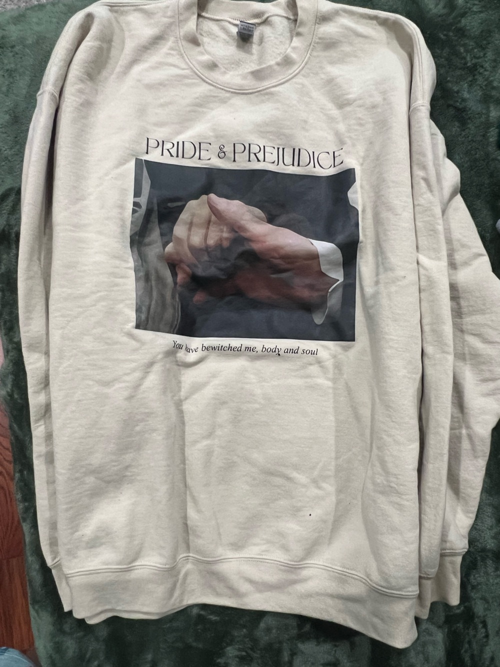 Pride and prejudice sweatshirt
